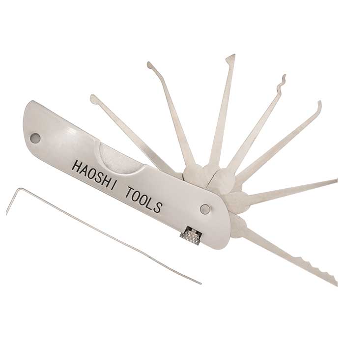 GOSO Lock Pick Set:Lock Picks, tension tools, wallet, eBook